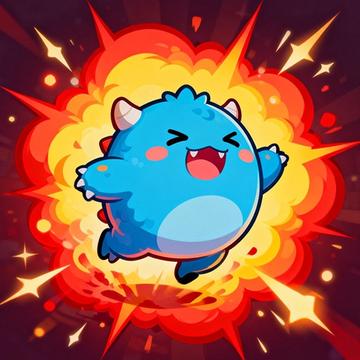 Bubble Bust online game cover on Gamefunday