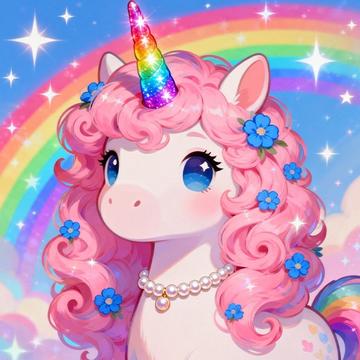 Fantasy Unicorn Creator online game cover on Gamefunday
