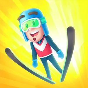 Ski online game cover on Gamefunday